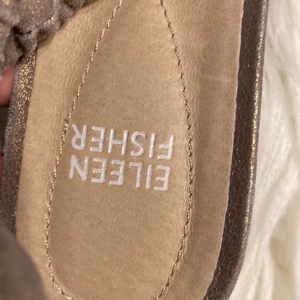 EILEEN FISHER Sandals size 6.5 BNWOT see all photos perfect for summer - Picture 5 of 16